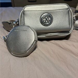 Christian Lacroix Silver Crossbody Bag